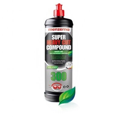 Abrazyvinė šlifavimo pasta Menzerna Super Heavy Cut Compound 300 GREEN LINE 1 l