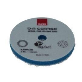 RUPES WOOL POLISHING PAD, COARSE 9.NW160H/48