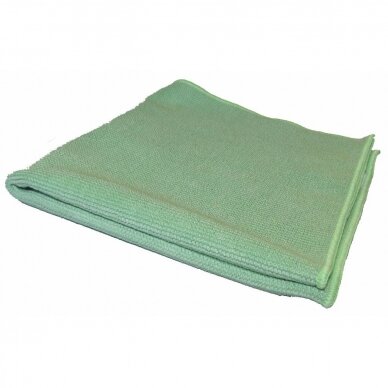 Microfibre cloth ''TRICOT LUXE'' GREEN 32 X 30 cm