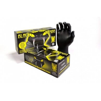 Disposable gloves BLACK MAMBA