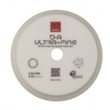 High performance ultra fine foam pad – D-A ULTRA FINE Rupes 180 mm 1