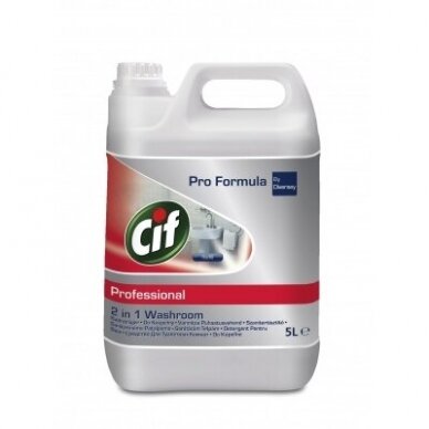 Sanitarinis valiklis CIF PROFESSIONAL 2IN1, 5L