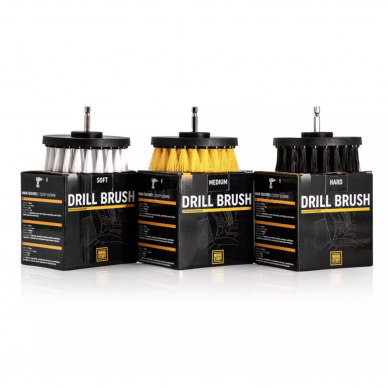 Valymo šepetys Drill Brush MEDIUM Work Stuff 1