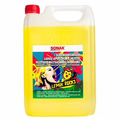 SONAX summer window washing liquid Lemon Rocks, 4L