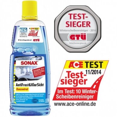 Concentrate Winter screenwash Sonax 1 l